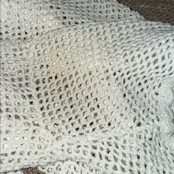 April Cornell Vintage Crocheted Cardigan SZ Medium - Picture 7 of 8